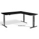 Forge Corner Triple Motor Height Adjustable Desk